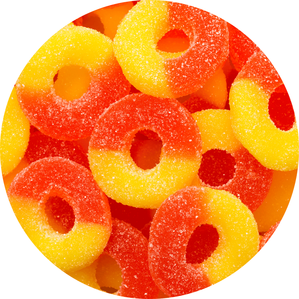 Peach Rings Bulk (4.5 lbs)