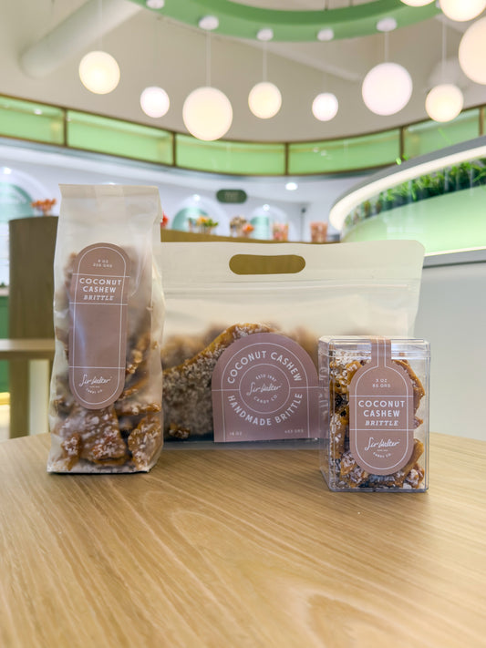 Coconut Cashew Brittle