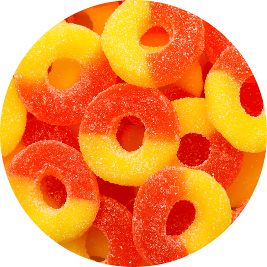 Peach Rings Bulk (4.5 lbs)